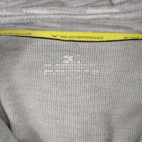 Mizuno Women's Gray/Pink 1/4 Zip Athletic "Revolution" Thermo Pullover Size XS - Picture 6 of 6